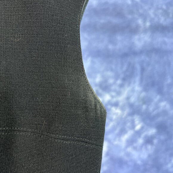 Black Sleeveless Tahari Sheath Dress Sz 6 - Picture 5 of 5